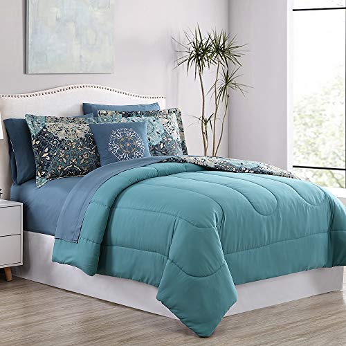 Reversible Microfiber Comforter Set J804088