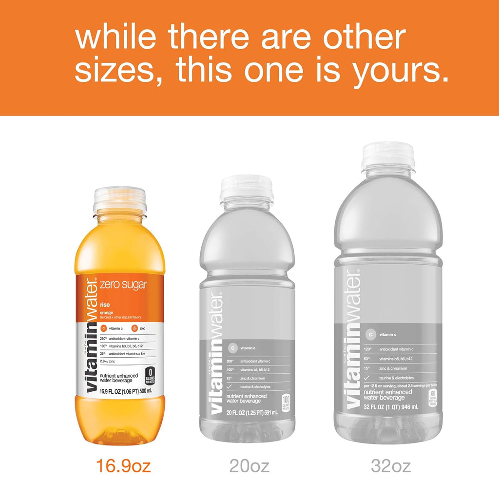 16.9 Fl Oz Pack of 24 Electrolyte Enhanced Orange Water R5680