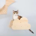 Natural Wood Cat Shelves M12486