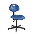 Blue Polyurethane Non Tilt Chair I208