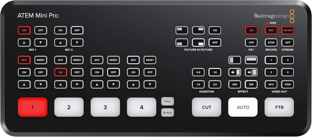 HDMI Live Stream Switcher with 12V Power Supply & HDMI Cable S286