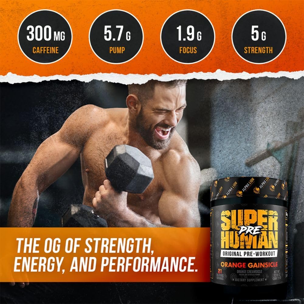 21 Servings Pre Workout Powder V64401