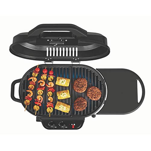 Portable Stand-Up Propane Grill with Push-Button Starter N308568