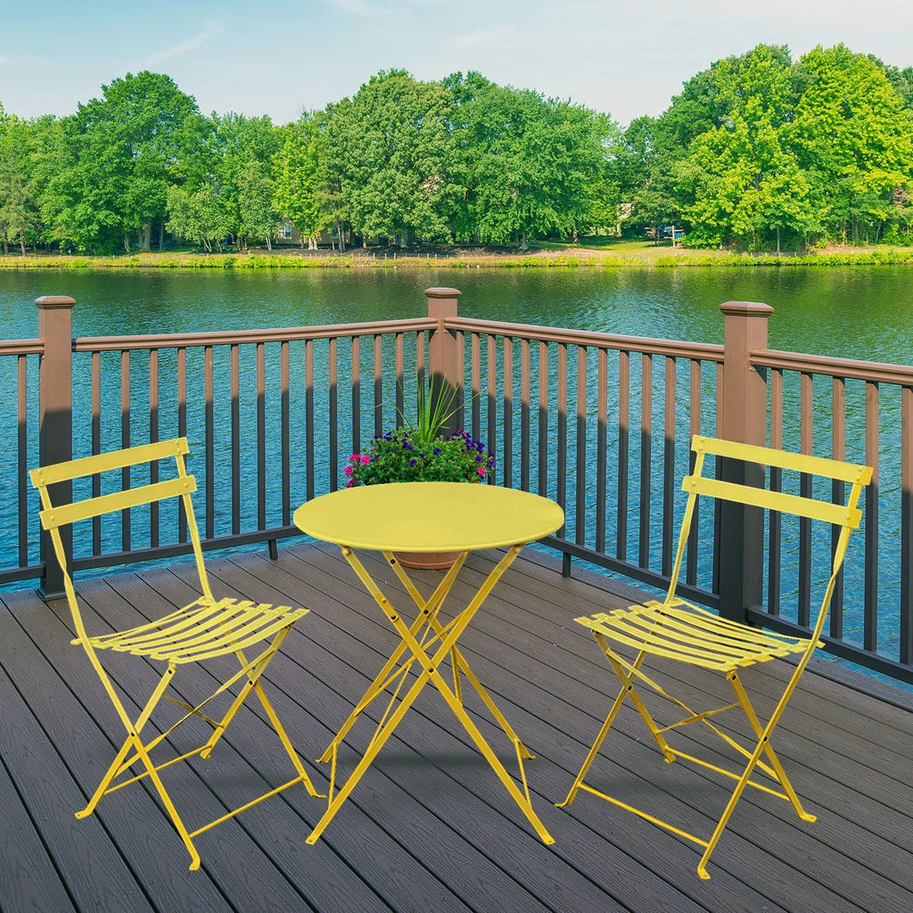 3 Piece Bistro Folding Furniture Set T709
