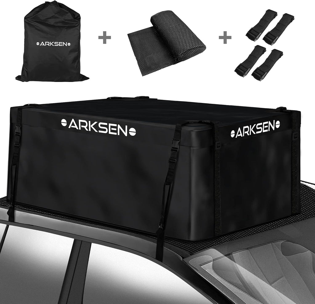 Waterproof Rooftop Cargo Carrier Bag with 6 Door Hook Straps K3348