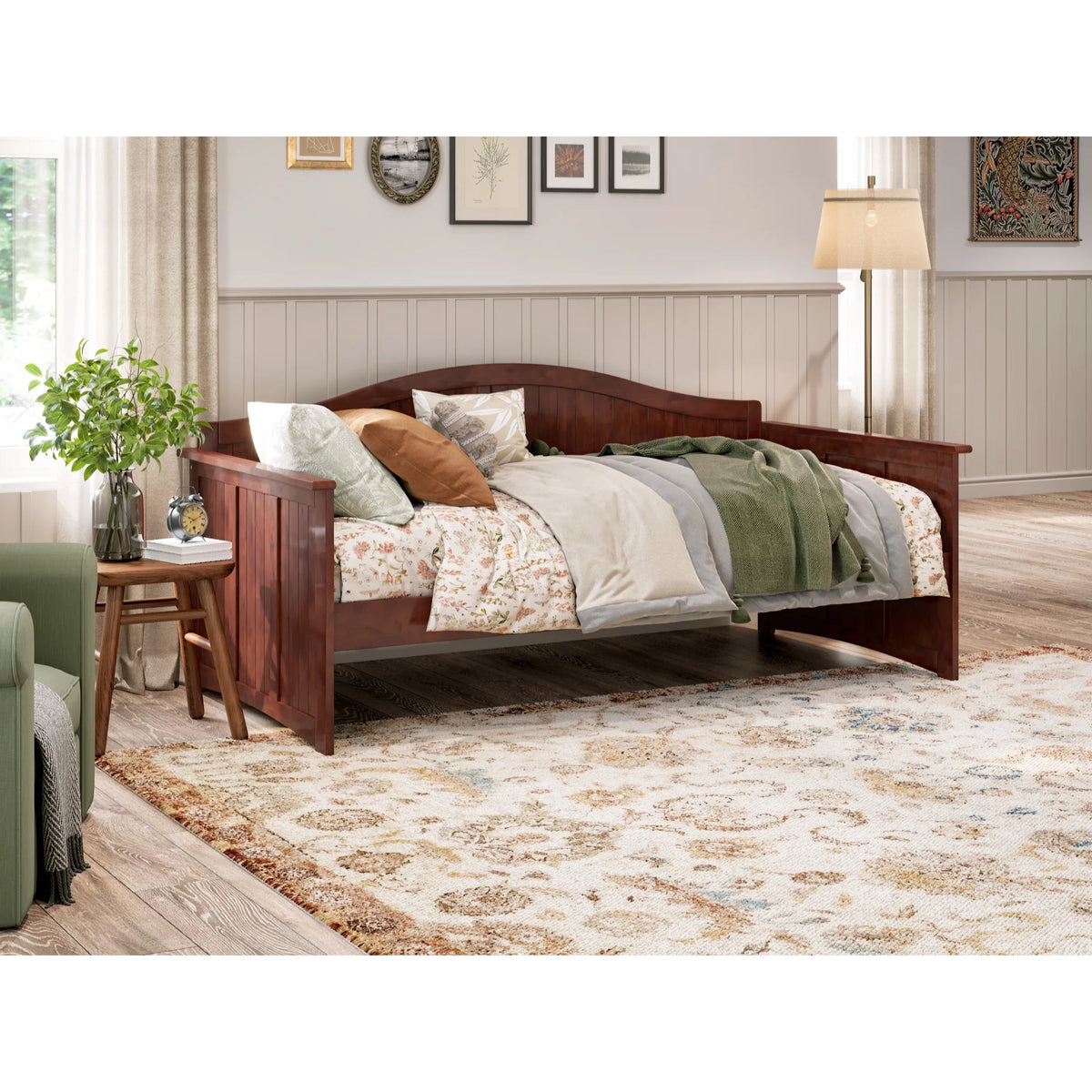 Twin Wood Daybed in Walnut A853388