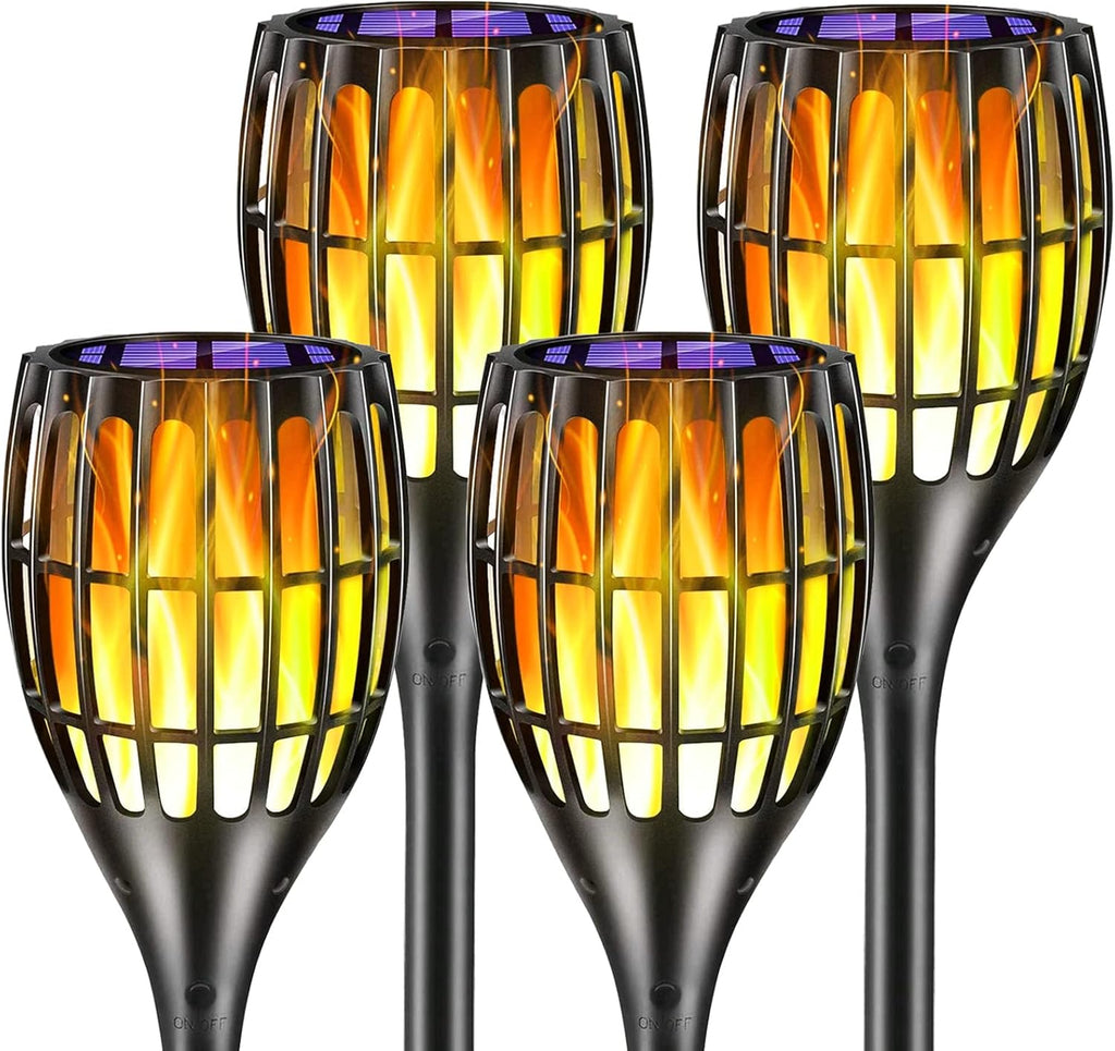 Solar Torch Lights with Flickering Flames A975541