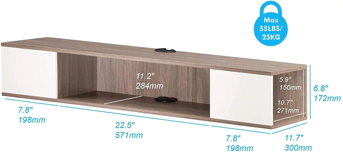 Wall Mounted TV Stand for TVs up to 55" J58607