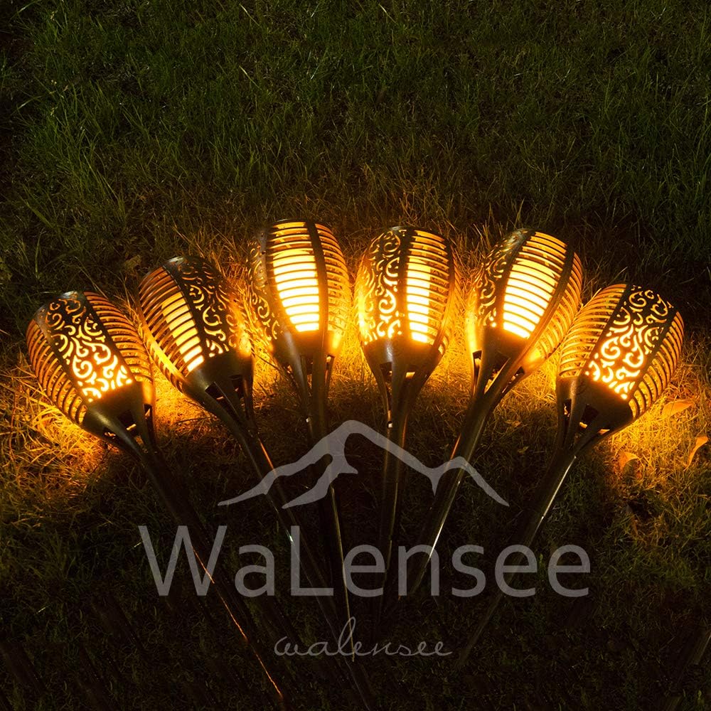43 LED Solar Torch Lights (6 Pack) F776