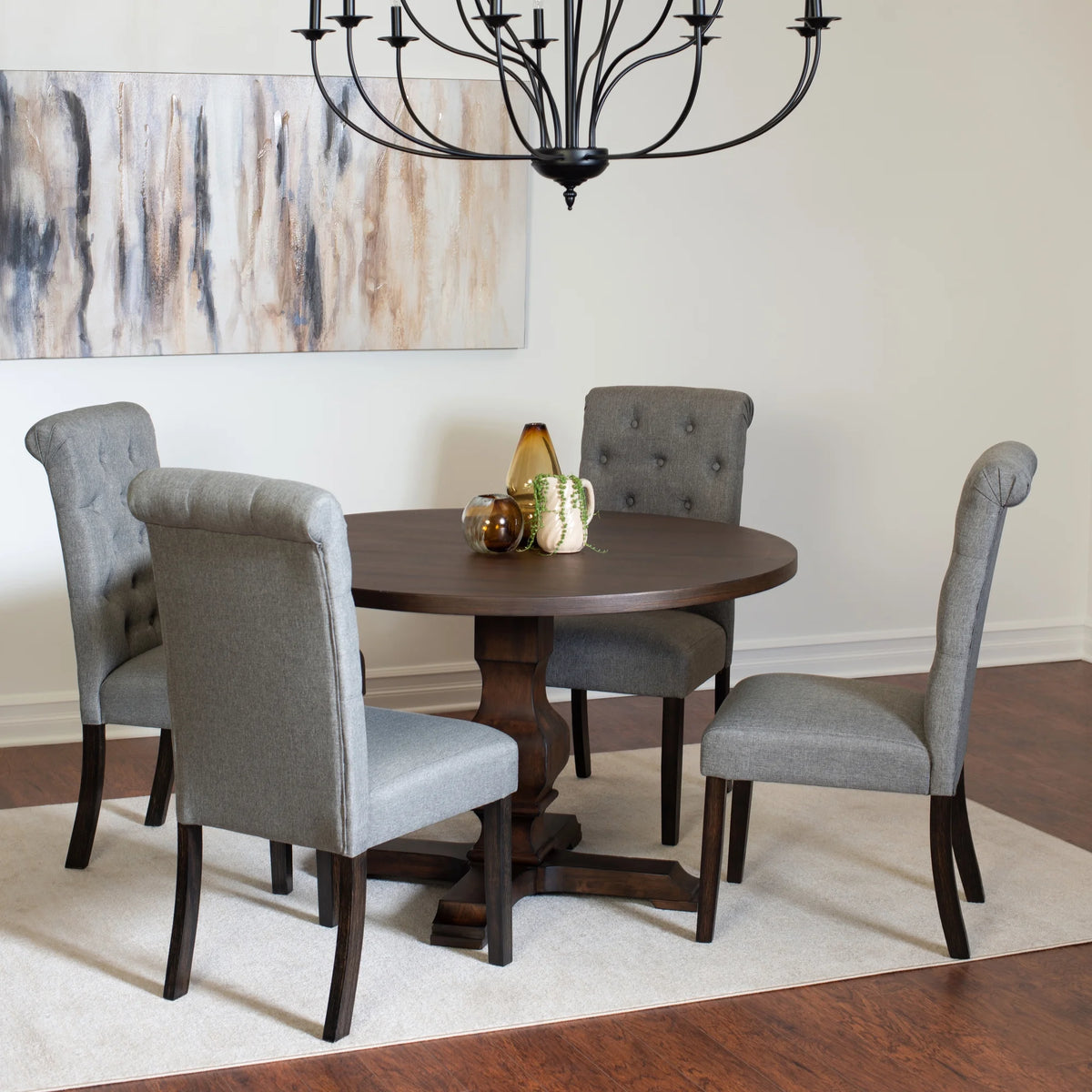 5 Piece Gray Dining Set N50976