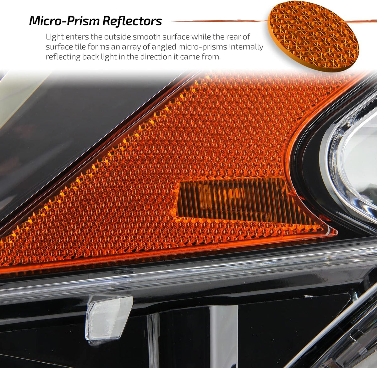 Left Side Full LED Projector Headlights Replacement Y754829