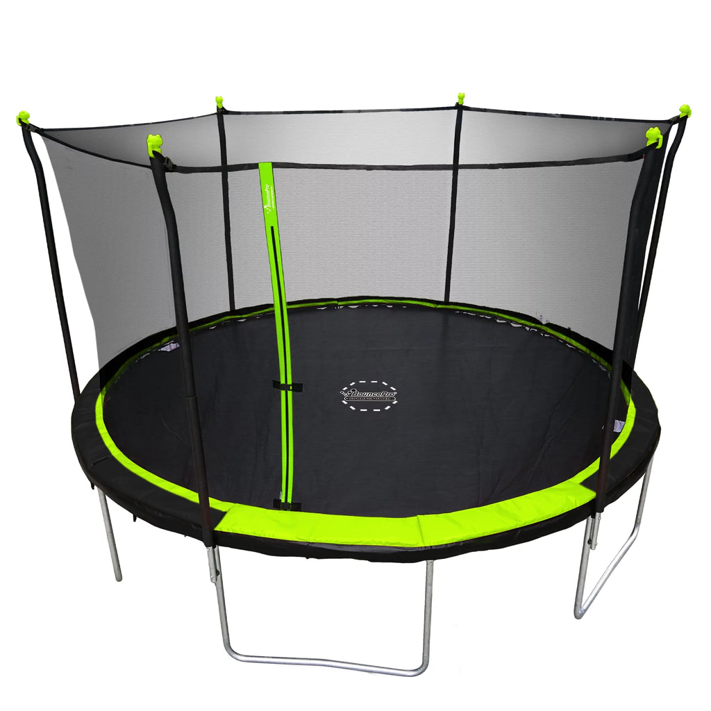 14ft Trampoline with Enclosure J9439
