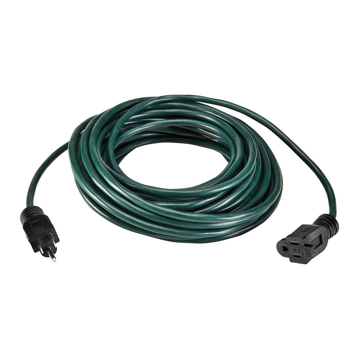 50 ft. 16/3 Gauge Indoor/Outdoor Extension Cord, Green A22448