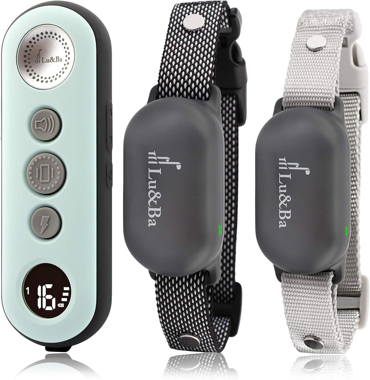 Rechargeable Waterproof Dog Training Collar Pack of 2 S254090