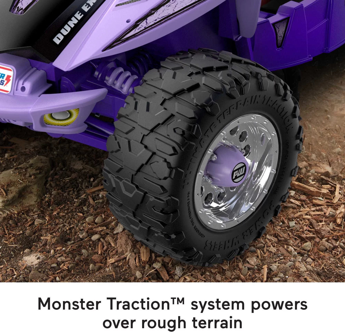 12V Battery-Powered Ride-on Purple Q602107