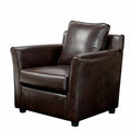 Upholstered Accent Chair Brown N5291