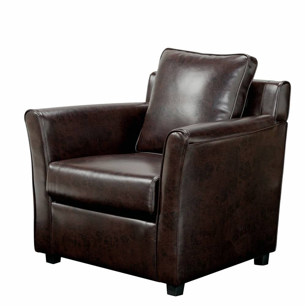 Upholstered Accent Chair Brown N5291