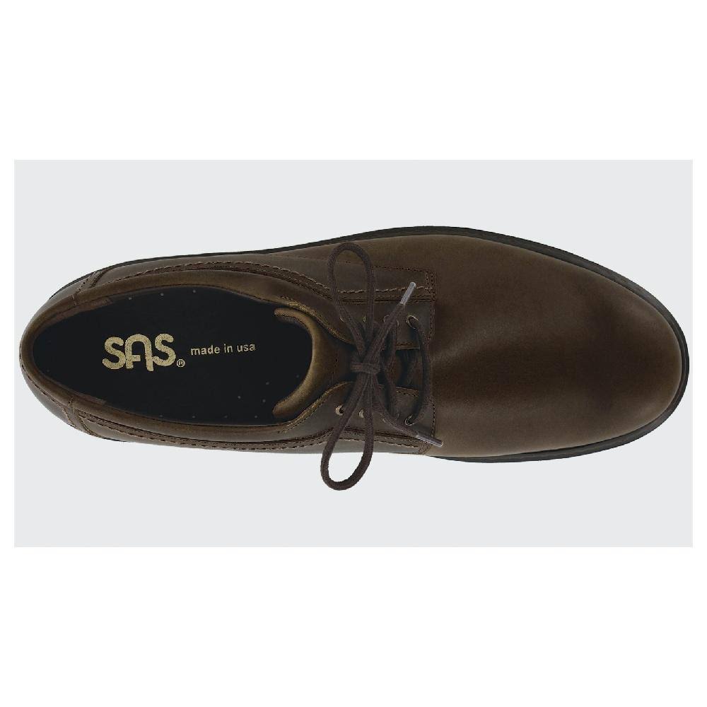 Men's Aden Bronx Brown 7.5 Double Wide Shoes P1962