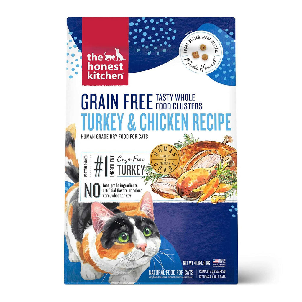 Grain-Free Turkey Chicken Dry Cat Food C7629