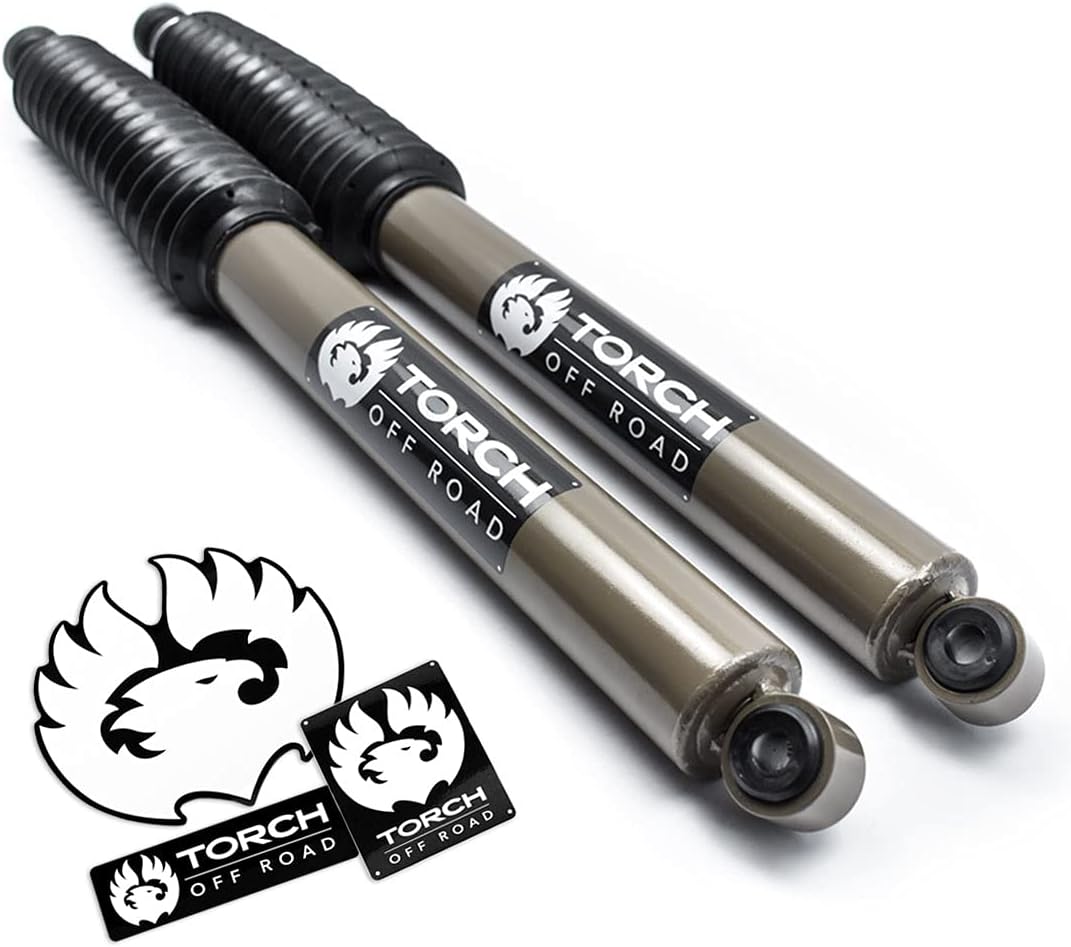 Extended Rear Shocks for 2005-2022 Toyota Tacoma 4X4 RWD 6 Lug Models C80161