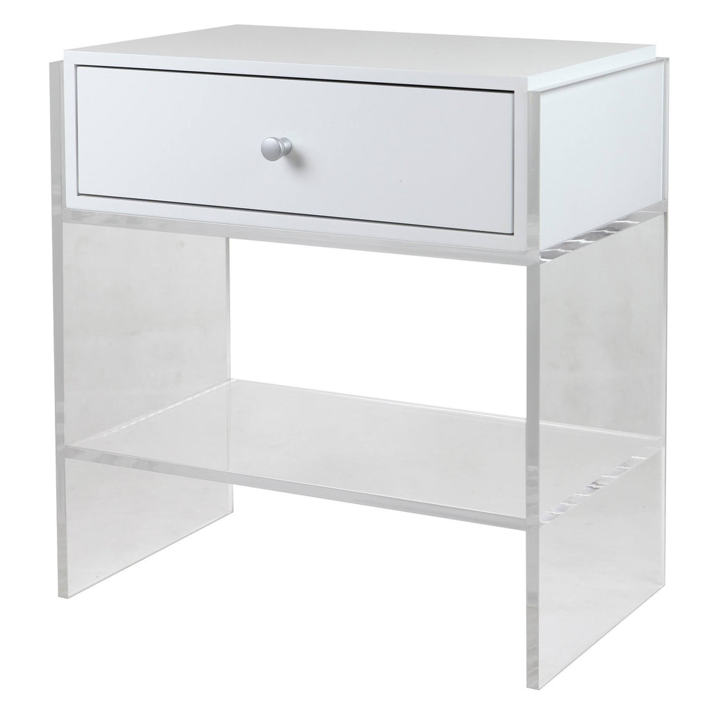 Dalas End Table with Drawer W858141