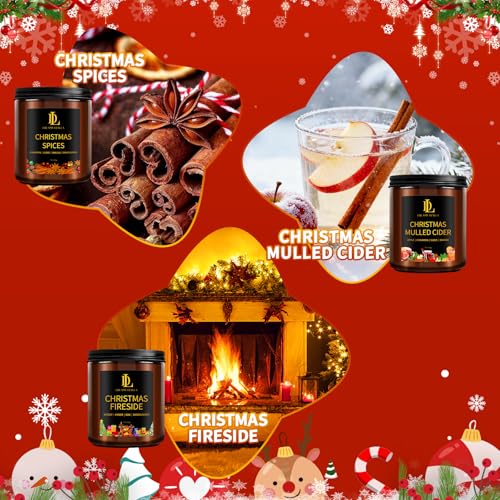 4 Pack Scented Soy Candles U8337