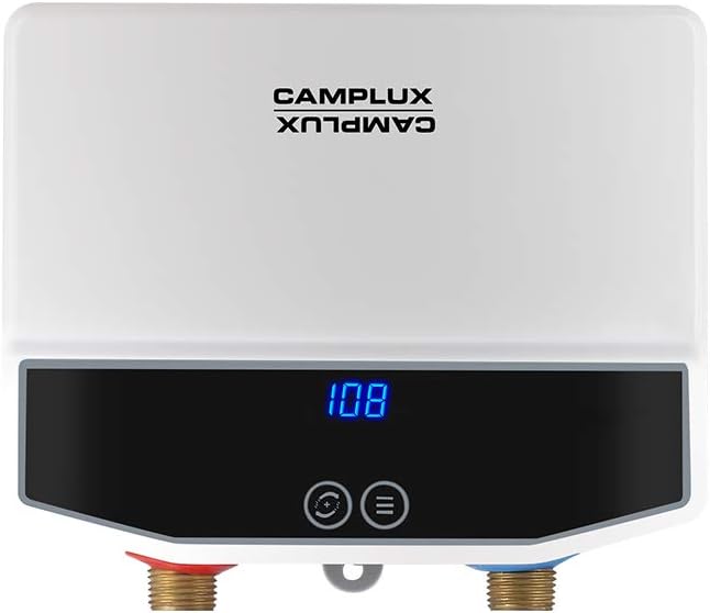 Electric Tankless Water Heater with LED Display 120V 3.5kw V49159