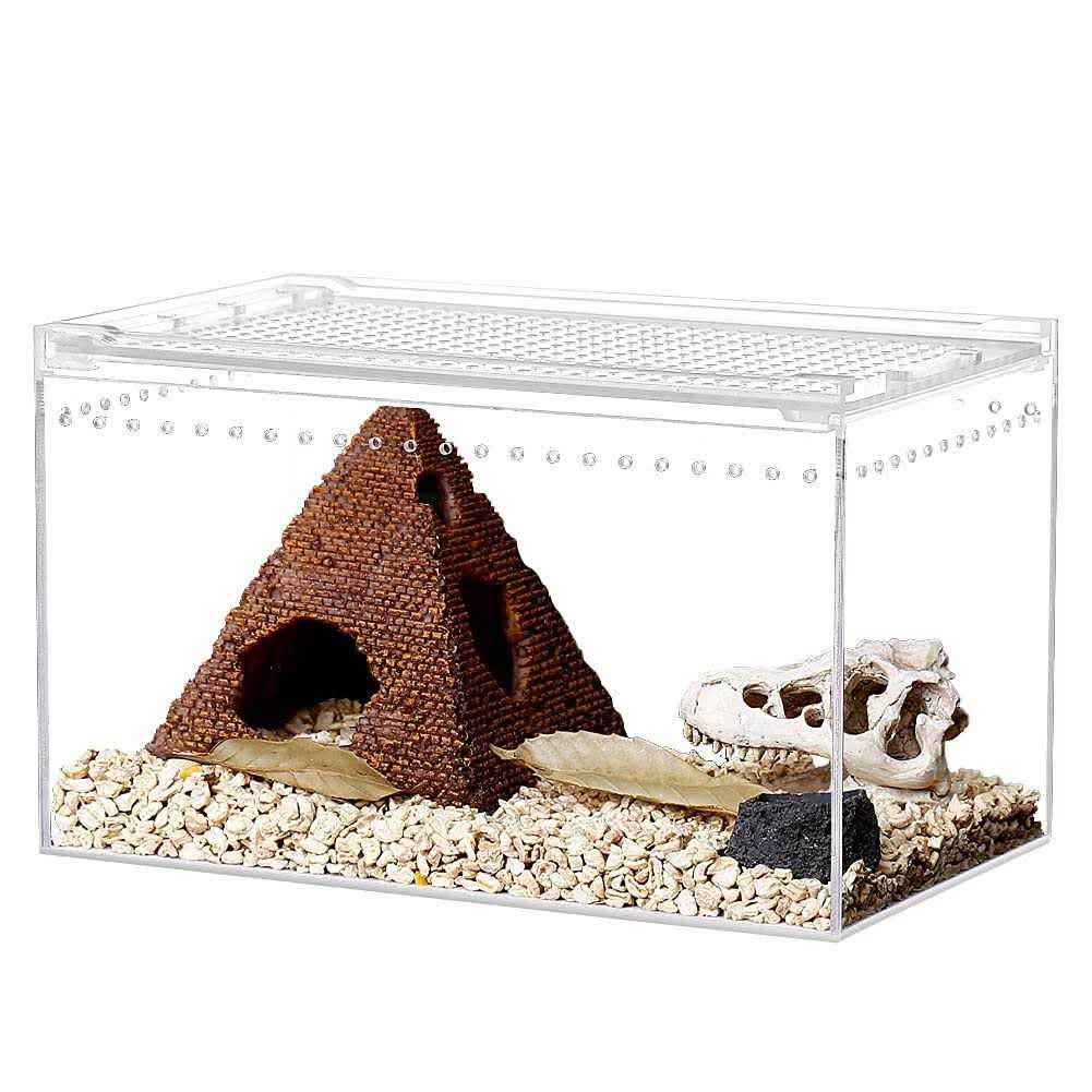 10x6x6 Inch Acrylic Reptile Terrarium P133