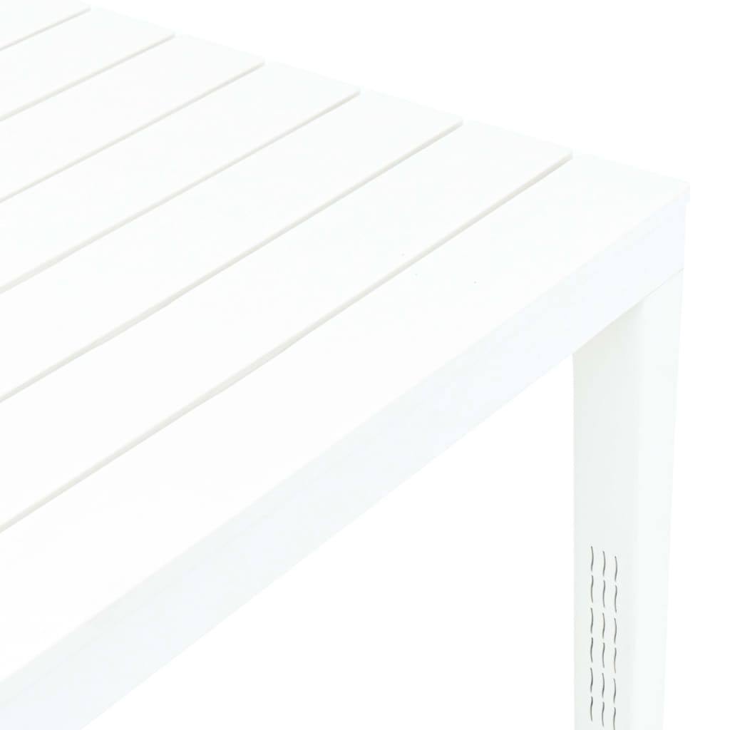 Mocca Plastic Garden Table P317382