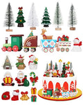 19 Piece Christmas Cake Decorations Set D968
