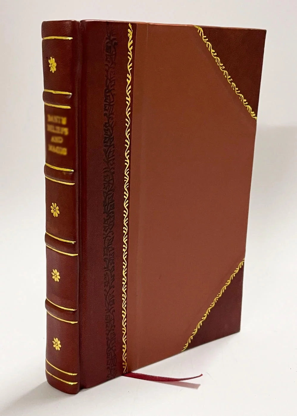 Leather Bound Book D2844