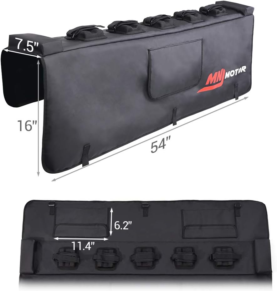 Tailgate Pad with 2 Tool Pockets for Mountain Bikes and Truck, Pack of 2 R9058