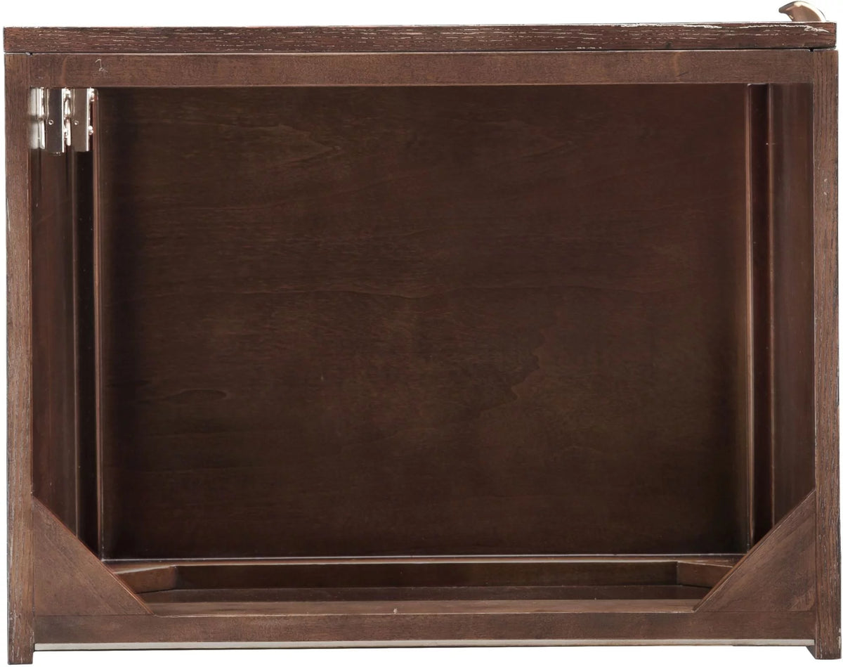 24" Wall Mounted Single Basin Hardwood Vanity U58014
