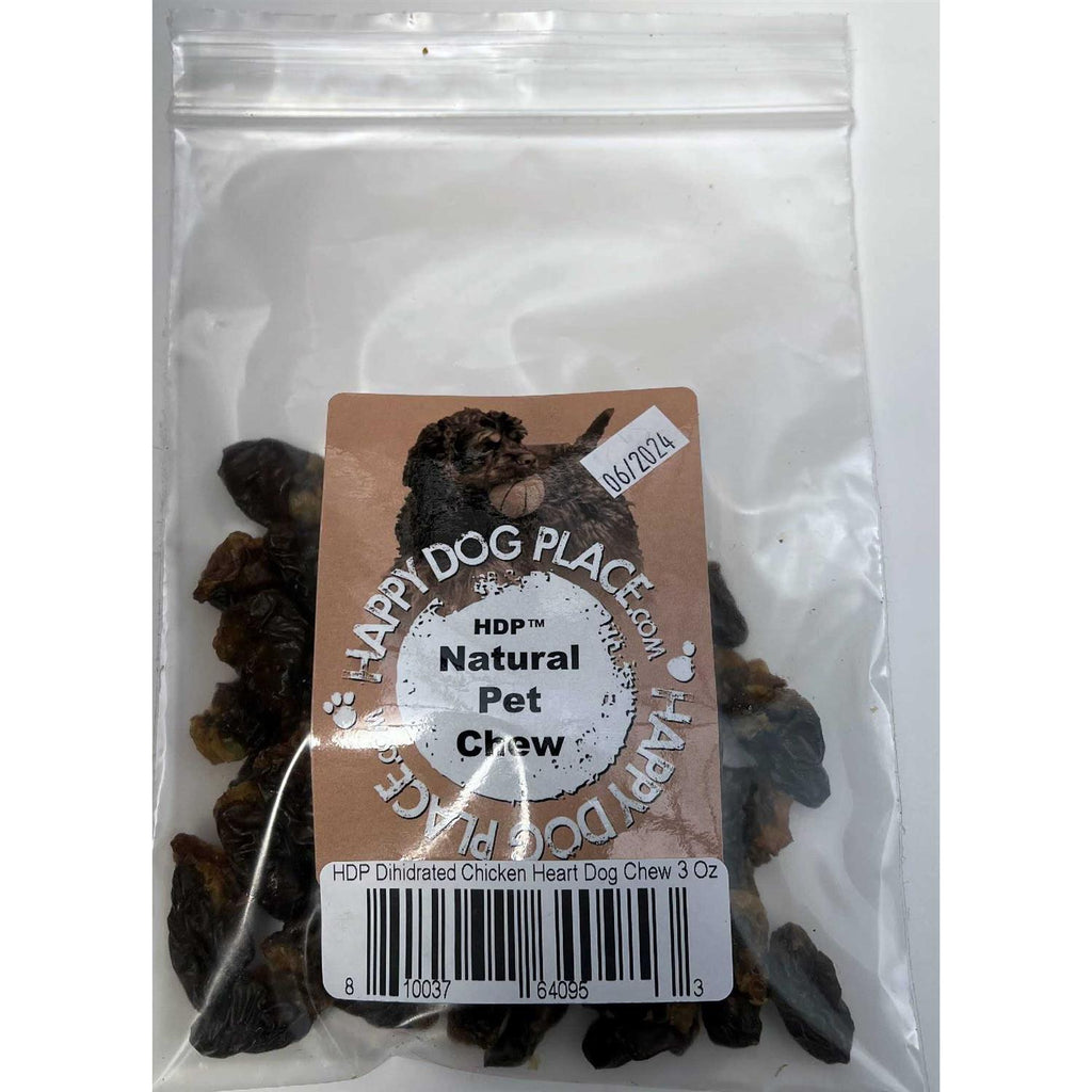 Dehydrated Chicken Hearts Dog Chew J37569
