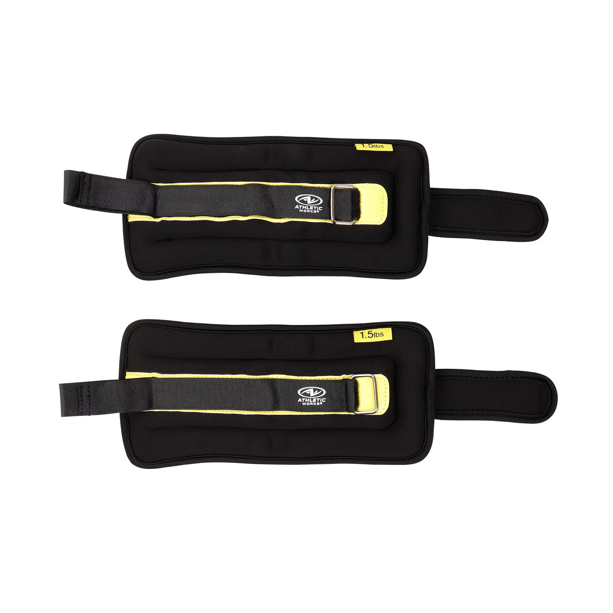 5lb Pair Ankle & Wrist Weights 2.5LBS Adjustable Strap B761576