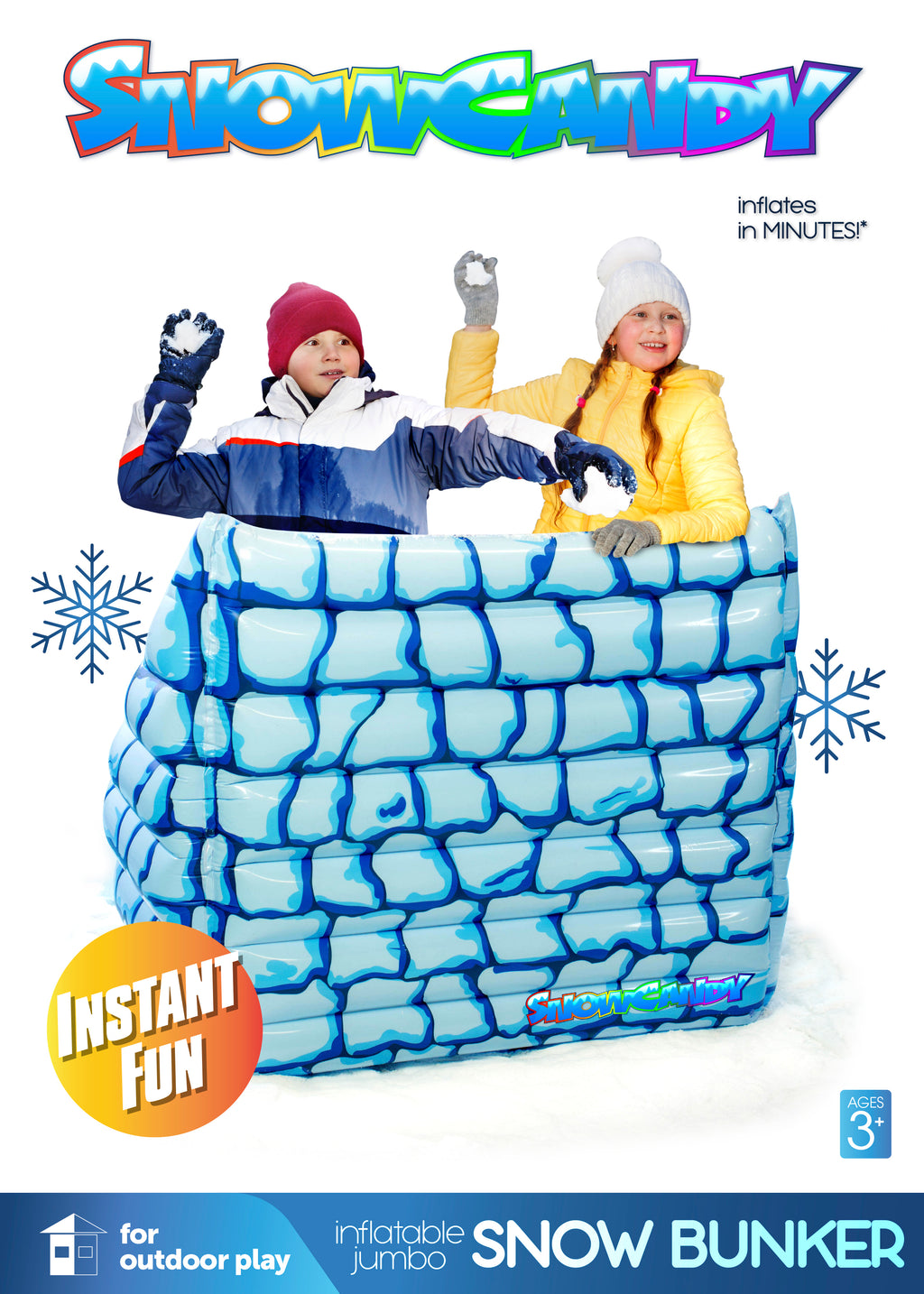 Inflatable Snow Bunker P9629