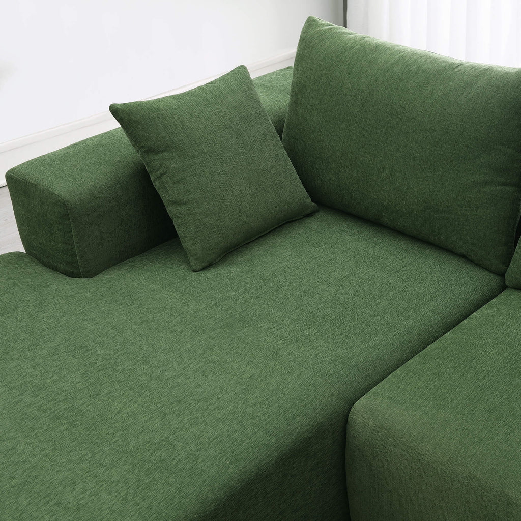 L-Shape 3 Seat Sectional Couch L9836