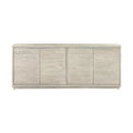 Grey Oak Wood 4 Door Sideboard Buffet U4117