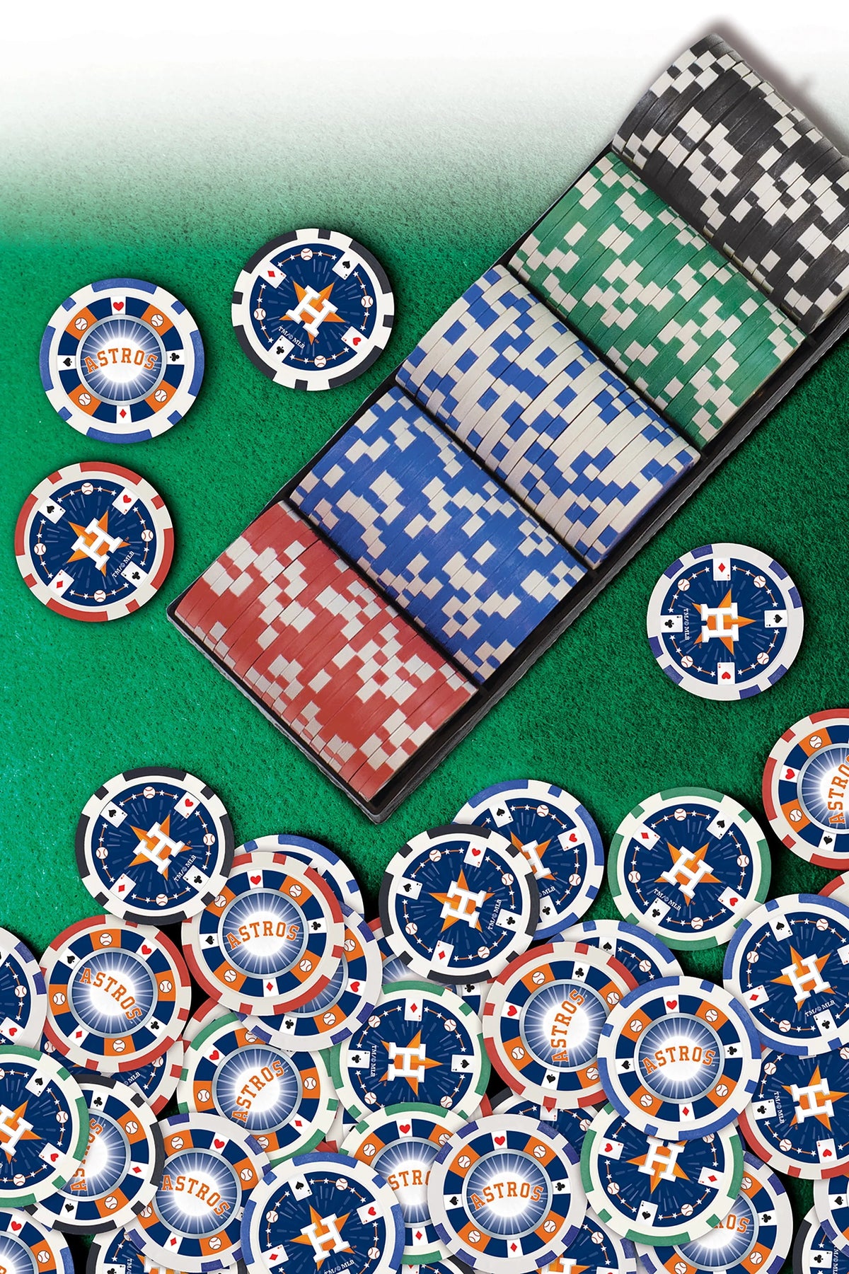 100 Piece Poker Chip Set M9876