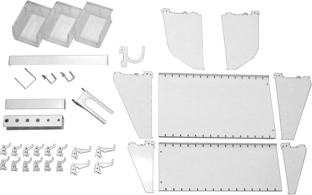 Blue Pack of 2 Pegboard and Slotted Tool Board T6926