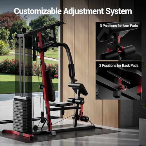 Home Gym Workout Station with 160LBS Weight Stack R72208