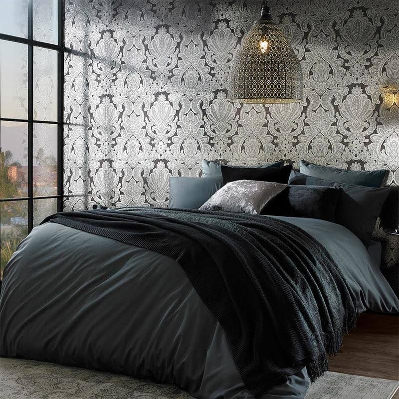 Souk Damask Sky Wallpaper L3891