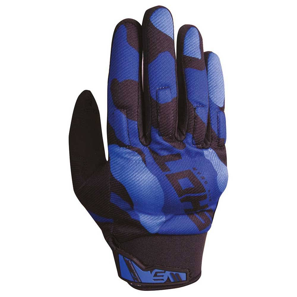 Blue XL Motocross Gloves F522