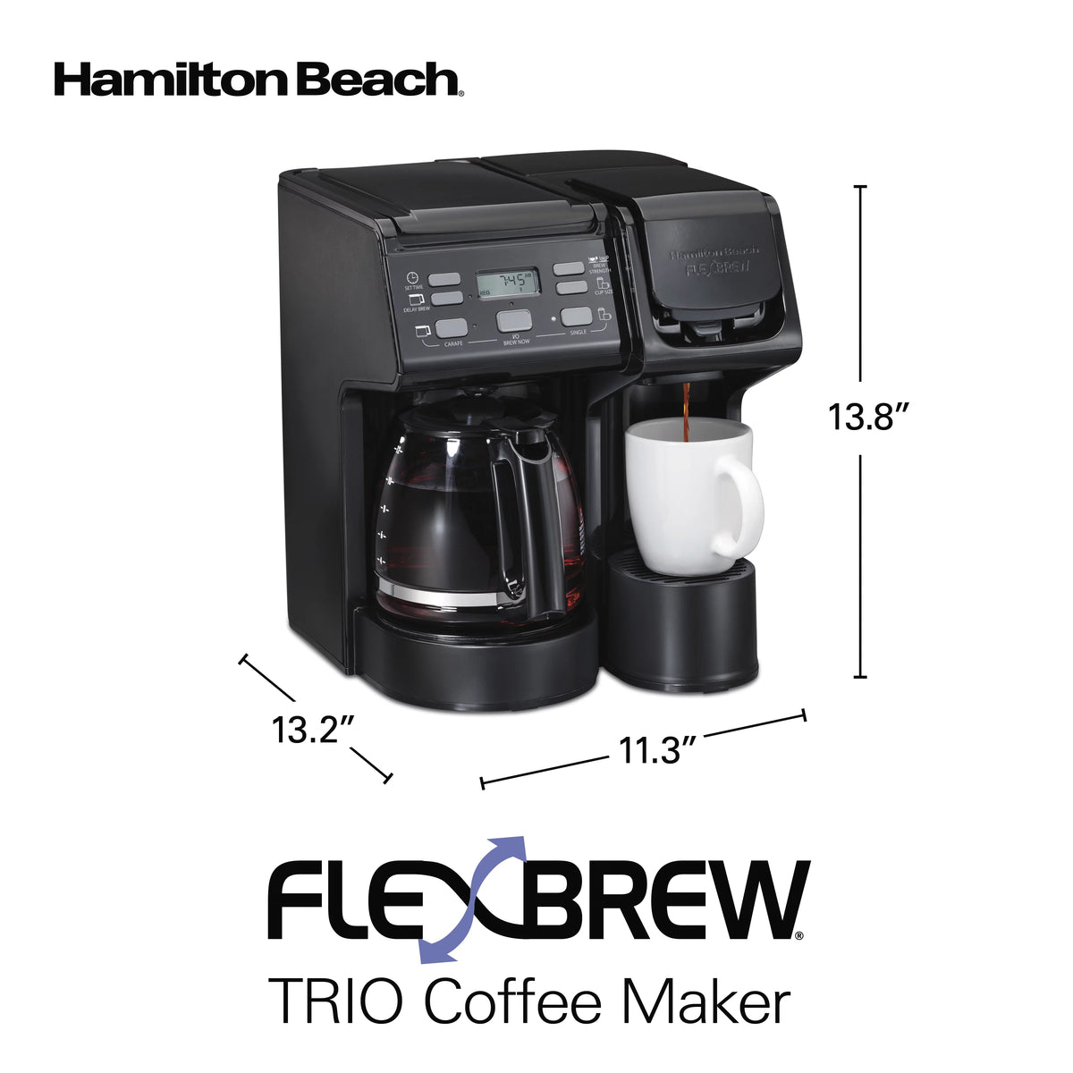 Black Coffee Maker D653