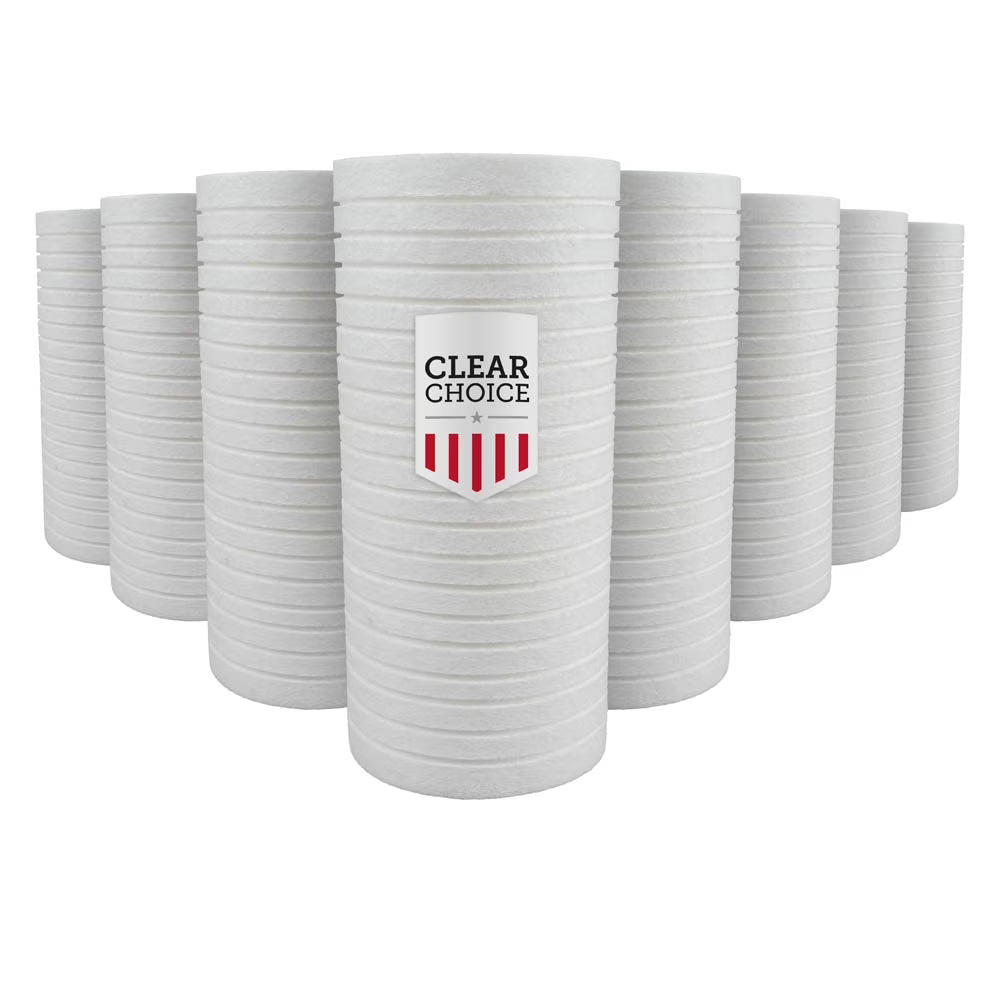 10 inch 1 Micron Sediment Water Filter Cartridge Replacement, 8-Pk V968089