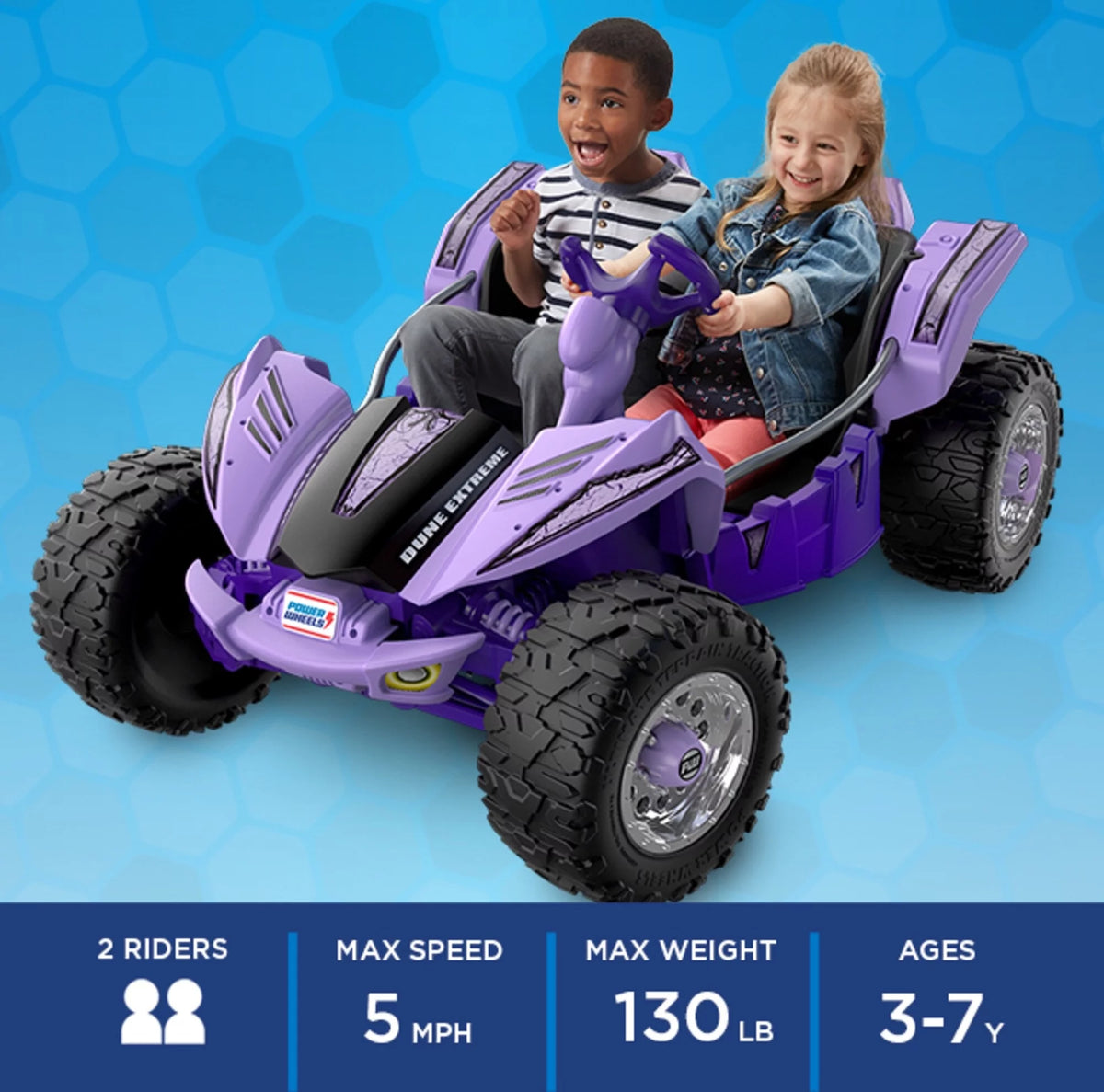 12V Battery-Powered Ride-on Purple Q602107