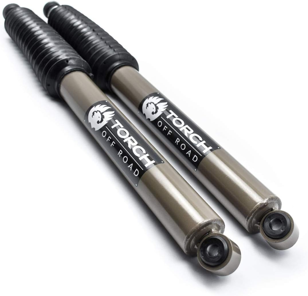 Extended Rear Shocks for 2005-2022 Toyota Tacoma 4X4 RWD 6 Lug Models C80161