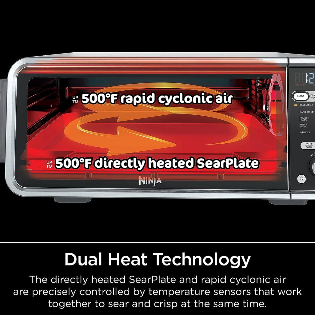 Pre-Owned 13-in-1 Dual Heat Air Fry Oven, XL - Silver M24190