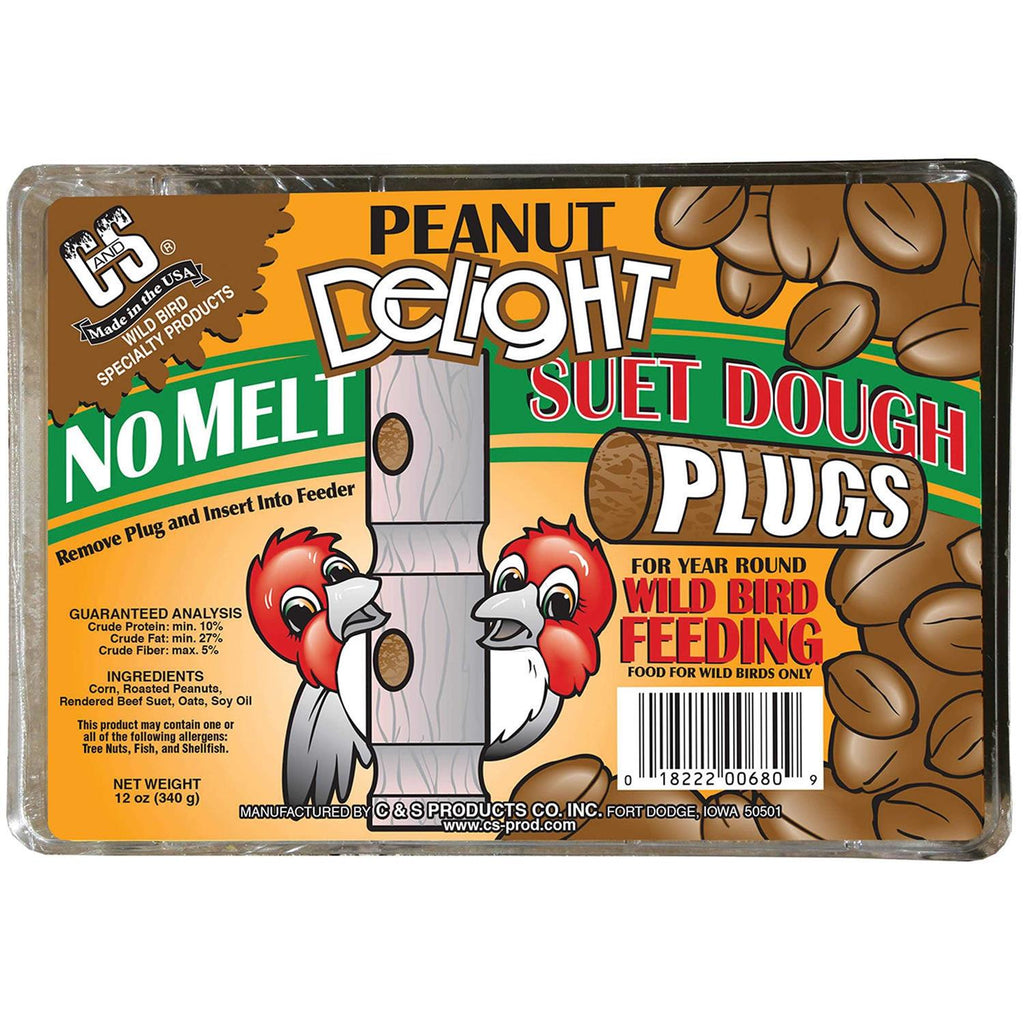 Peanut Delight No-Melt Suet Dough Plug C5122