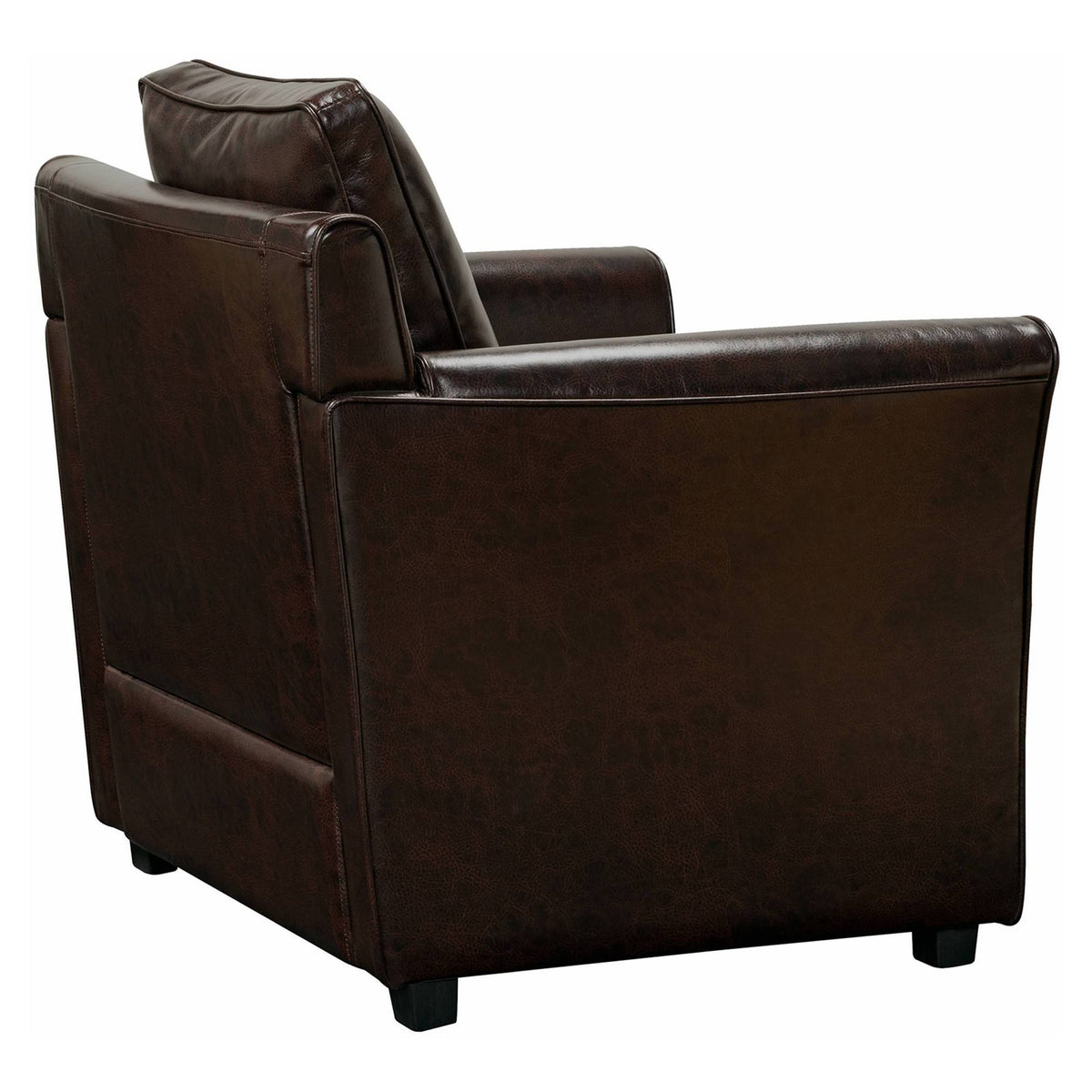 Upholstered Accent Chair Brown N5291